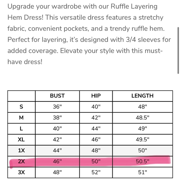 Black Ruffled Layering Dress - Picture 4 of 4